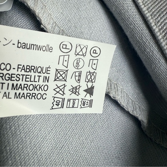 Zara Womens Light Blue Jean  Metallic Shimmer Button Front Romper Size S - Picture 13 of 14